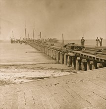 Hilton Head, S.C. Dock built by Federal troops 1862