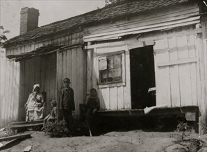 Home of a rural working Family 1916