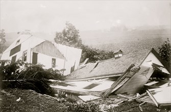 Home of F.E. Webber - destroyed - Geneva, N.Y. cyclone 1912
