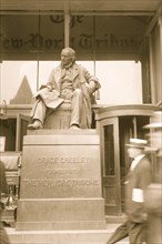 Horace Greely Statue nown