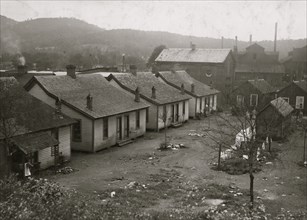 Housing conditions Adelaide Mill. The village is run down and greatly in need of sanitary improvements 1914
