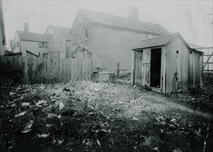 Housing conditions, Elm Street, Pawtucket, R.I.  1912
