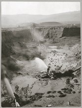 Hydraulic gold mining 1910