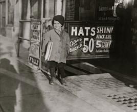 Hymie Miller, 5-year-old Jewish Newsie  1924