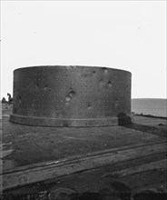 image of monitor USS Passaic without pilot house & awning stanchions, 1862-1863 1863