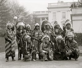 Indians at White House 1924