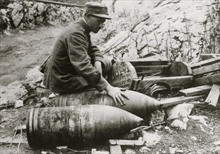 Italian & Captured Austrian shell