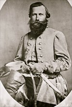 J.E.B. Stuart, Confederate General Portrait 1863