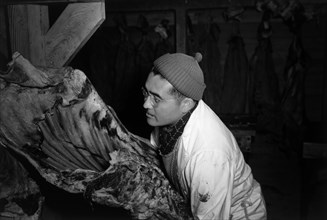 Butcher shop, (J.S. Yonai) 1943