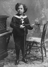 Jascha Heifitz, Jewish Child Prodigy Violinist 1919