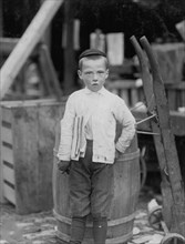 Joseph Wench, newsboy,. Selling papers 2 years Average earnings 50 cents per week.  1910