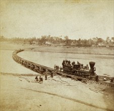 Railway over the Kansas River 1867