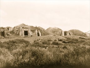 Hooper Bay homes, Hooper Bay, Alaska 1929