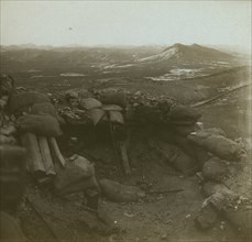 Looking from the Russian trenches over Fort No. 2  1905