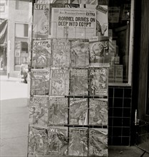 Magazines on a Newsstand 1942