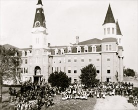 Main building of Claflin University, Orangeburg, S.C. 1899