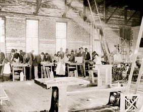 Manual training shop at Claflin University, Orangeburg, S.C. 1899