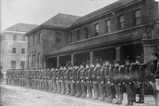 Marines in Formation at the League Island Naval Base in Philadelphia 1912