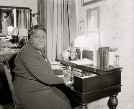 Mary Bethune, in charge of the Colored Section  1938
