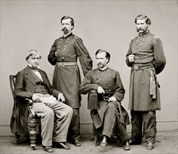 Members of the Military Commission for the trial of Lincoln Conspirators 1865