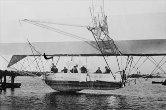Zeppelin on Water 1908