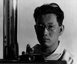 Michael Yonemetsu, [i.e., Yonemitsu] x-ray technician  1943