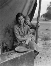 Migrant agricultural worker's family 1936