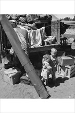 Migratory children living in "Rambler's Park."  1939