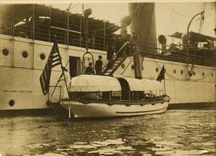 Embarking on the "Mayflower" 1905
