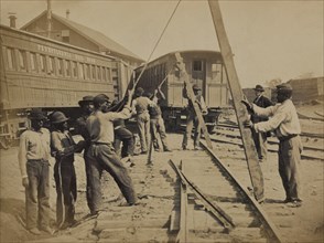 African American Railroad Construction 1863