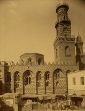 Minaret and mosque of Sultan Qalawun. 1880