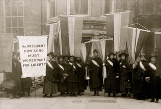 Mr. President, How Long must women wait for Liberty? 1913