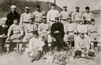 Naval Training School Baseball Team 1917