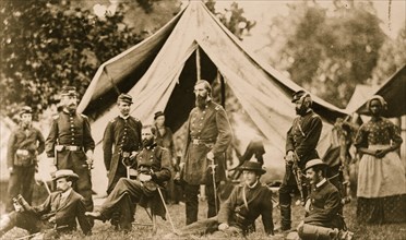 Headquarters Fifth Army Corps, Harrison's Landing, James River, Va. 1862