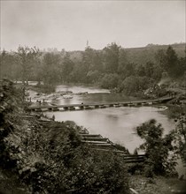 North Anna River, Virginia. Interior view of Confederate redoubt commanding Chesterfield bridge. Captured by 2nd Corps under Gen. Hancock, May 23, 1864 1864