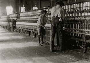 One of the doffers Vivian Cotton Mills, Cherryville, N.C 1908