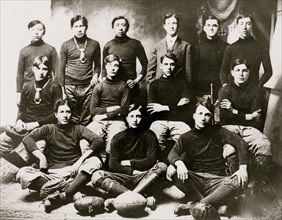 Osage Indian School football team 1910