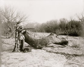 Pawnee Indian brave 1908