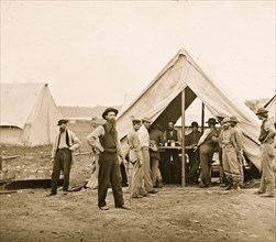 Petersburg, Va. Sutler's tent, 2d Division, 9th Corps 1863