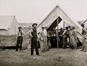Petersburg, Va. Sutler's tent, 2d Division, 9th Corps