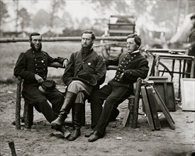 Petersburg, Va. Three surgeons of 1st Division, 9th Corps 1864