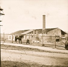 Petersburg, Virginia. The ruined mill 1865