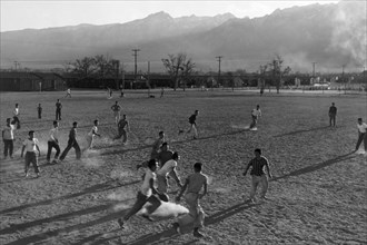 Football practice  1943