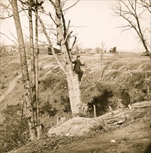 Point of Rocks, Virginia (vicinity). Federal camp 1863