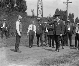 Testing a Bullet Proof Vest 1923
