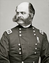 Portrait of Maj. Gen. Ambrose E. Burnside, officer of the Federal Army 1863