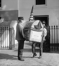 Harding Turkey Delivered to the White House 1921