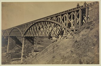 Potomac Creek Bridge, Aquia Creek & Fredericksburg [sic] Railroad, April 18,1863 1863