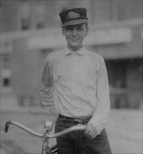 Preston DeCosta, fifteen year old messenger #3 for Bellevue Messenger Service. 1913