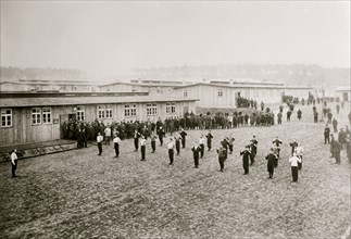 Prison camp, Zossen -- exercise